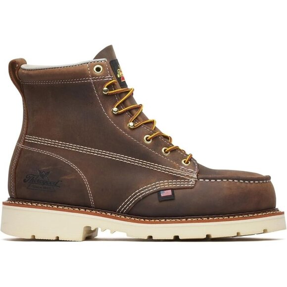 Thorogood American Heritage 6” Steel Toe Work Boots 804-4375 Crazy Horse New - Picture 1 of 3